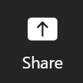 MS Teams share screen button